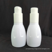 Classic 120ml White Emulsion Lotion Pump Bottle Beauty Packaging Body Cream Lotion Bottle